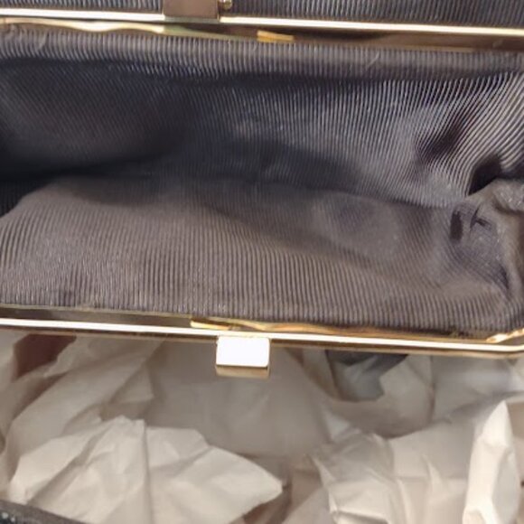 IVANKA DOME LARGE SATCHEL WOMEN'S CLASSIC PEBBLED 100% LEATHER BLACK WITH TASSLE - Picture 11 of 16